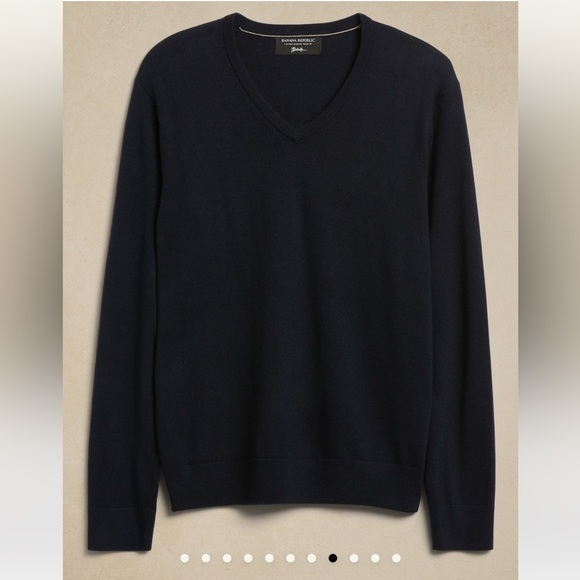 Banana Republic Easy Care Merino Wool Men's Sweater size XL - Picture 2 of 6